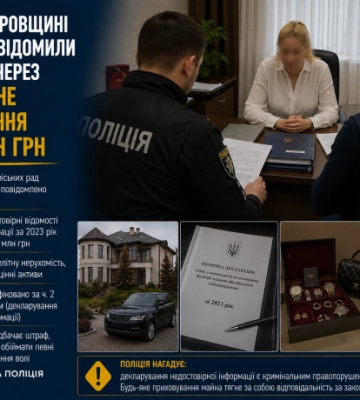 На Дніпропетровщині депутатці повідомили про підозру через недостовірне декларування на 13,2 млн грн