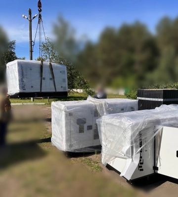 Сміла отримала генераторні установки від німецьких партнерів