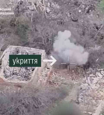 Харьковские пограничники уничтожили склады, укрытие, технику и живую силу окупантов
