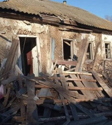 Последствия обстрелов одного из пограничных сел Новослободской общины Сумской области. ФОТОрепортаж