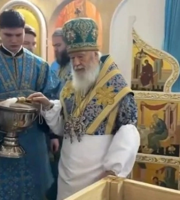 На Одесчине освятили новый храм УПЦ в честь иконы Богородицы «Воспитание»