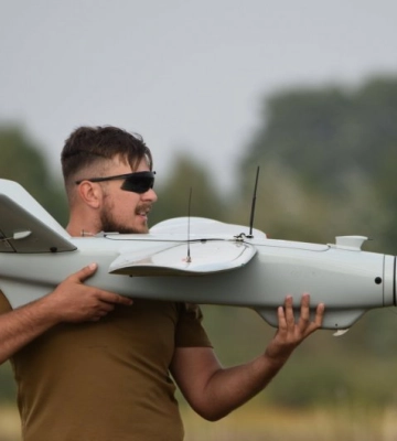 Фонд «Повернись живим» оприлюднив відео невдалої атаки росіян по БПЛА «Лелека»
