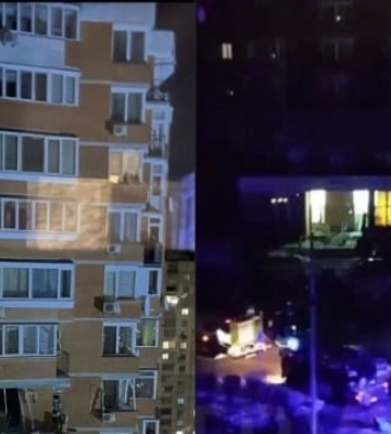 На столичній Троєщині у багатоповерхівці пролунав вибух