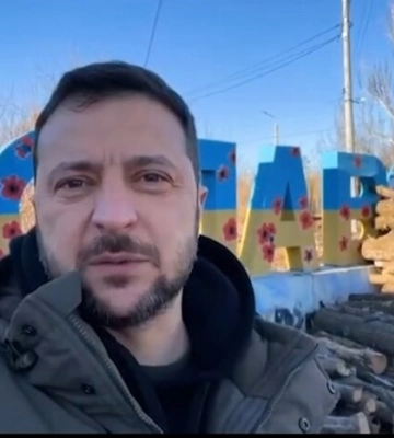 Зеленський приїхав у Слов&#039;янськ (відео)  