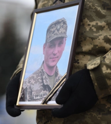 Рівне попрощалося із солдатом Євгенієм Костенком