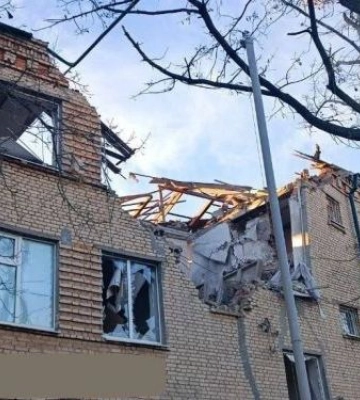 У Запорізькій області ЗСУ вдарили по приміщенню, в якому розміщувалися російські військові - фото