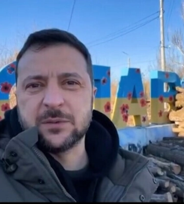 Зеленський приїхав у Слов&#039;янськ (відео)  
