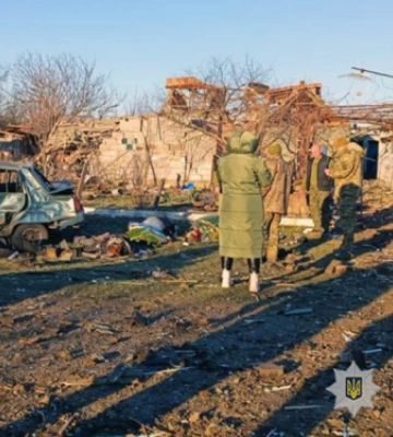 Поліція зафіксувала у Запорізькому районі вбивство подружжя російськими військовими