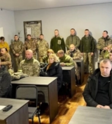 Подякували за сумлінну службу: на Волині привітали військовослужбовців із професійним святом