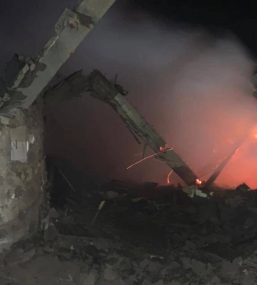Армія РФ атакувала безпілотниками і ракетами С-300 Запорізьку область