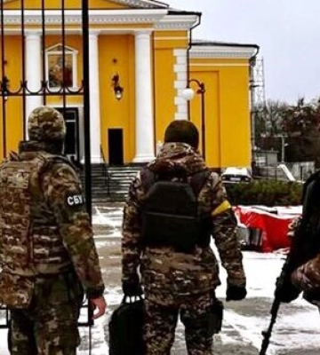 СБУ проводит меры безопасности на объектах УПЦ МП в трех областях. ФОТОрепортаж