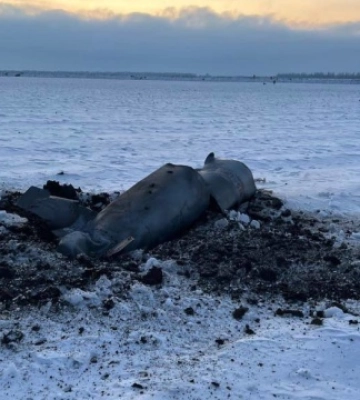 На Київщині виявили сім місць, де впали збиті 5 грудня ракети рф