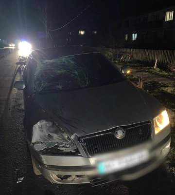 На Волині Skoda на смерть збила велосипедистку