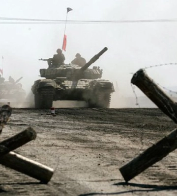 На окупованій частині Донецької області вантажівка окупантів зім&#039;яла мікроавтобус: 16 загиблих (ВІДЕО)
