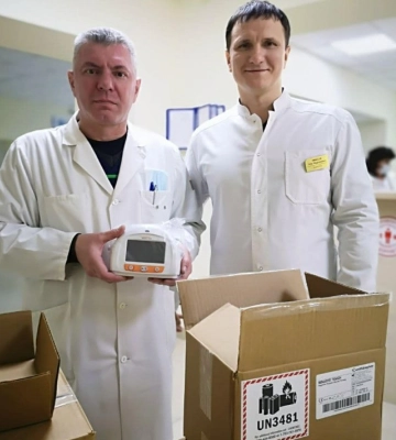 Сумська обласна дитяча лікарня отримала допомогу від Фундації Дім Рональда МакДональда