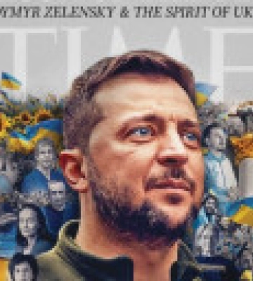 Журнал Time назвав людиною року Зеленського та "дух України"