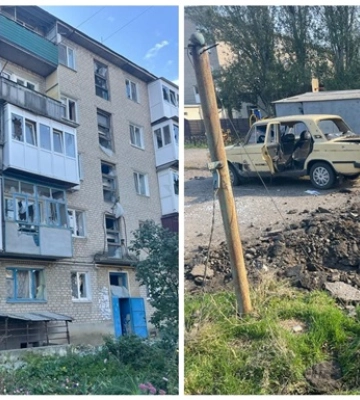 Оккупанты обстреляли центральную площадь Ямполя, ранены три человека
