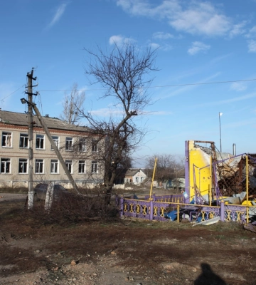 На Харківщині у три села, які довго були знеструмлені, повернули світло