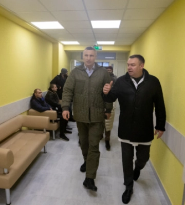 Мер Києва перевірив готовність лікарні до роботи в разі надзвичайної ситуації