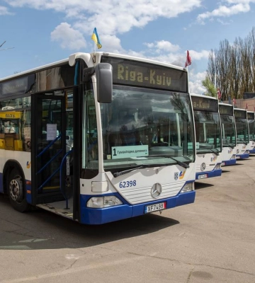Украина импортировала более тысячи автобусов за $30 млн с начала года