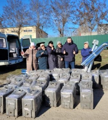 У Пункти Незламності в Запорізькій області доставляють буржуйки - фото