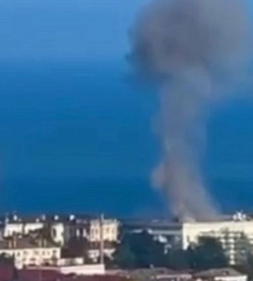 У Криму вранці пролунав потужний вибух. Окупанти пояснили, що нібито збили безпілотник