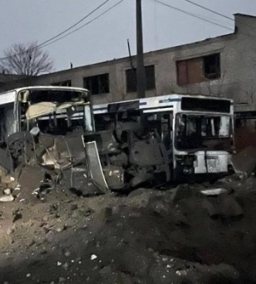 За добу росіяни вбили девʼятьох мирних людей у Донецькій області, по Сумській вранці стріляли мінометами