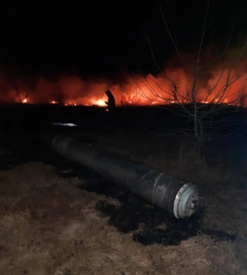 Рашисти завдали ракетного удару по Куп’янську, пошкоджена адмінбудівля