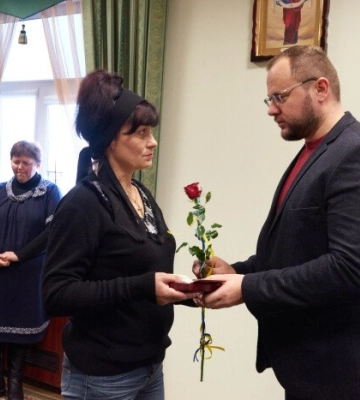 У Луцьку родинам загиблих Героїв вручили державні нагороди