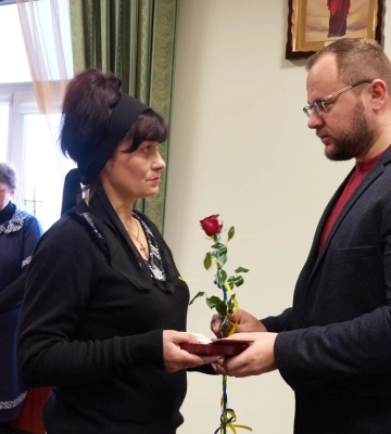 У Луцьку родинам загиблих Героїв вручили державні нагороди
