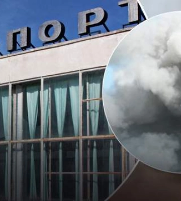 В Бердянске раздались мощные взрывы на авиабазе: возник масштабный пожар