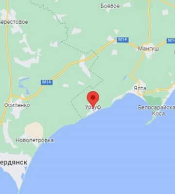 В Урзуфі на Донеччині пролунала серія вибухів