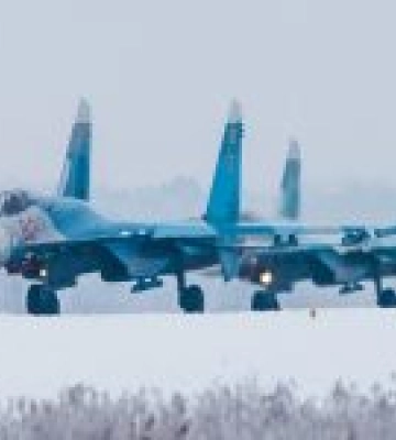 Окупанти літають над Кримом на старих та рідкісних Су-27СМ