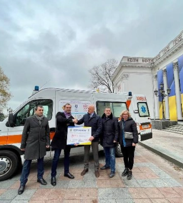 Одеса отримала новий реанімобіль