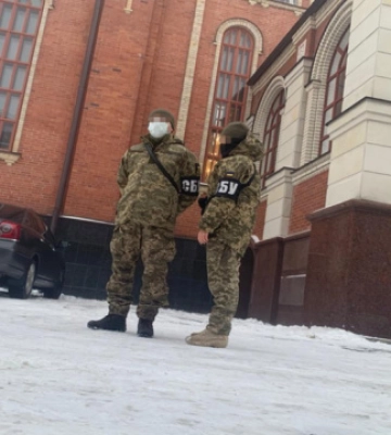 СБУ проводит контрразведывательные мероприятия в кафедральном соборе УПЦ МП в Борисполе
