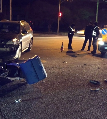 У Львові водій Lexus збив 19-річного скутериста