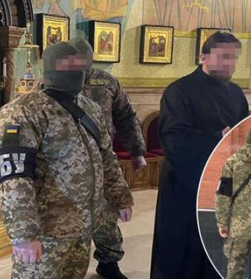 СБУ проводит обыски в соборе УПЦ МП в Борисполе