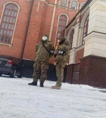 СБУ проводить безпекові заходи у кафедральному соборі УПЦ МП у Борисполі