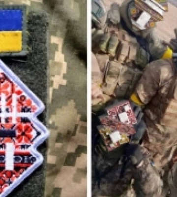 Закарпатська художниця створює шеврони та маски-обереги для військових. ФОТО