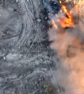 ЗСУ показали пряме влучання у ворожий БТР на Сватівському напрямку (ВІДЕО)