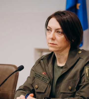 Ганна Маляр: «Наш феномен – сьогодні на фронтах всі сили безпеки й оборони України, і це говорить про силу Української держави!»