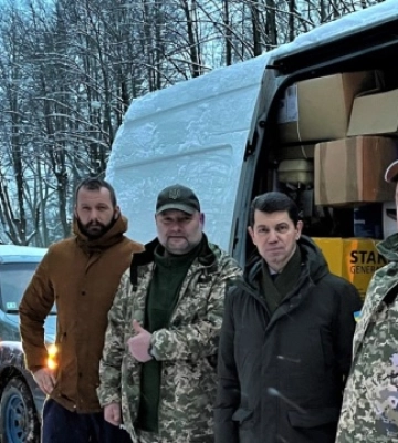 З Латвії відправили гумконвой в Україну – в Івано-Франківську область
