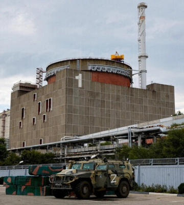 Кадыровцы покинули Запорожскую АЭС перед визитом МАГАТЭ