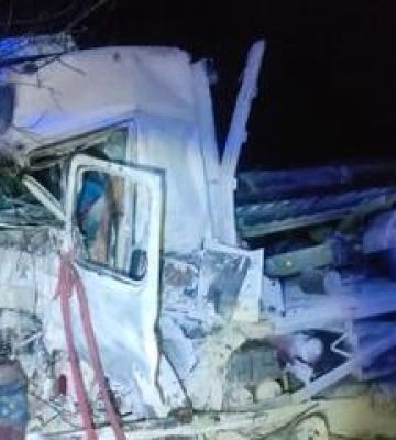 В аварії на Полтавщині травмувався водій вантажівки