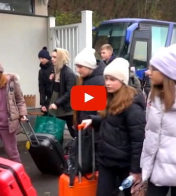 Діти з Херсонщини прибули до Угорщини на десятиденний відпочинок (ВІДЕО)