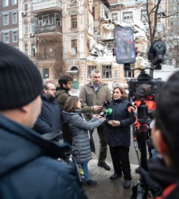 Мер Барселони приїхала до Києва
