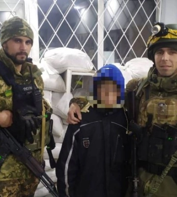 Одеські патрульні розшукали дитину, що загубилася в Херсоні