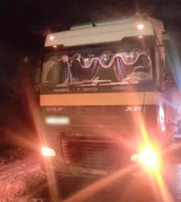 На Полтавщині зіткнулися дві вантажівки, один з водіїв отримав травми