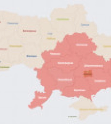 В ряде областей Украины раздается воздушная тревога