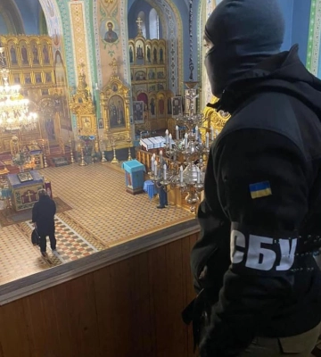 СБУ проводить контррозвідувальні заходи на об’єктах УПЦ МП на Харківщині. ФОТОрепортаж